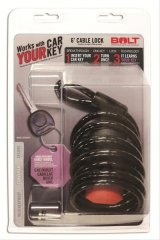 BOLT Cable Locks 7018449 Lock, 0.312 in. Diameter, 6.0 Length, Uses GM Ignition Key, Each thumbnail 2