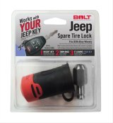 BOLT Spare Tire Locks for 2002-2012 LIBERTY, 1991-2022 WRANGLER, 2018 WRANGLER JK - 5922986 Lock, Steel, Black, Jeep, Each thumbnail 4