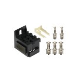 FuelTech Relay Connectors 5011100383 Wire Connector, Connector, Plastic, Black, 40 Amp Holder, 4 or 5 Pin, Each thumbnail 3