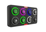 FuelTech SwitchPanel Mini 5022100302 Electrical Switch Panel, Mini, 8 Switches, Lighted, Push Button, Black, Each thumbnail 3