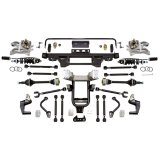 Detroit Speed DECAlink Rear Suspension Kits 041741DS Packages, Kits, Non-adjustable Coilover, Springs, Sway Bar, Black, Chevrolet, Kit thumbnail 1
