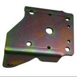 Detroit Speed Stock Lower Shock Plates 040302RDS Plate, Stock, Passenger Side, Steel, Chevy, Pontiac, Each thumbnail 3