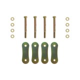 Detroit Speed Heavy-Duty Shackle Kits 041504DS Shackles, Heavy-Duty, Hangers, Buick, Chevy, Oldsmobile, Pontiac, Kit thumbnail 1