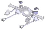 Detroit Speed Inc Suspension Link Kits 041720DS UNIVERSAL NON-STAGGERED REAR SUS KIT thumbnail 2