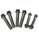 Detroit Speed Body Mount Hardware Kits 010801DS Hardware, Stainless Steel, Polished, Chevy, Pontiac, Kit thumbnail 1