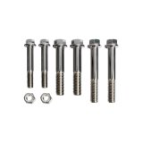 Detroit Speed Body Mount Hardware Kits 010801DS Hardware, Stainless Steel, Polished, Chevy, Pontiac, Kit thumbnail 2