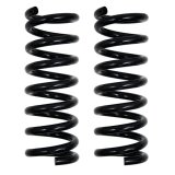Detroit Speed Lowering Springs 031117PDS Springs, Front, Coil Type, Black Powdercoated, Chevy, GMC, Each thumbnail 1