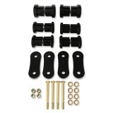 Detroit Speed Inc Leaf Spring Shackles and Hangers 041509DS 67-81F 68-79NOVA F&R SPG EYE&HD SHKL KIT thumbnail 1