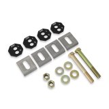 Detroit Speed Camber Eccentric Lockout Kits 031728DS Washers, Aluminum, Black Anodized, Ford, Kit thumbnail 1