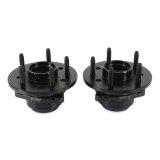 Detroit Speed Wheel Hub Conversion Kits 030603DS Hubs, Black, 6-Lug to 5-Lug, Chevrolet, GMC, Pair. thumbnail 3