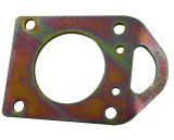 Detroit Speed Tow Hooks 040304LDS Hook, Driver Side, Steel, Zinc Plated, Buick, Chevy, Oldsmobile, Pontiac, Each thumbnail 1
