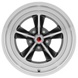 Legendary Wheels GT9 Charcoal Machined 17x7 Wheels, Machined, 17 in. x 7.00 in., Aluminum, Machined, 5 x 114.3mm Bolt Circle, 4.25 in. Backspacing, Each thumbnail 1