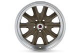 Legendary Wheels HB45 Gold Haze Machined 17x7 Wheels, Machined, 17 in. x 7.00 in., Aluminum, Machined, 5 x 114.3mm Bolt Circle, 4.25 in. Backspacing, Each thumbnail 3
