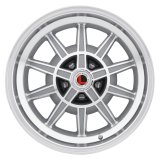 Legendary Wheels GT7 Alloy Clearcoated Machined 17x8 Wheels, Machined, 17 in. x 8.00 in., Aluminum, Gray Machined, 5 x 114.3mm Bolt Circle, 4.75 in. Backspacing, Each thumbnail 1