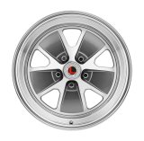 Legendary Wheels Styled Alloy Charcoal Machined 17x8 Wheels, Machined, 17 in. x 8.00 in., Aluminum, Machined, 5 x 114.3mm Bolt Circle, 4.75 in. Backspacing, Each thumbnail 1