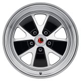 Legendary Wheels Styled Alloy Black Machined 17x8 Wheels, Machined, 17 in. x 8.00 in., Aluminum, Machined, 5 x 114.3mm Bolt Circle, 4.75 in. Backspacing, Each thumbnail 1