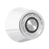 Legendary Wheels Center Caps LW-HC014 Wheel Cap, Screw-On, Aluminum, Chrome, Black/Silver Bulls Eye Emblem, Fits LW40, LW50, Magnum 400/500 Series Wheels, Each thumbnail 1