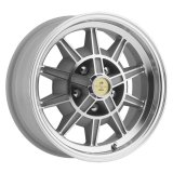 Legendary Wheels GT7 Alloy Clearcoated Machined 15x7 Wheels, Machined, 15 in. x 7.00 in., Aluminum, Gray Machined, 5 x 114.3mm Bolt Circle, 4.25 in. Backspacing, Each thumbnail 1