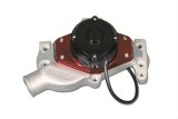 CVR Proflo Maximum Water Pumps 7550R Electric Pump, Maximum, Billet Aluminum, Clear Anodized, 55 gpm, Chevy, Small Block, Each thumbnail 1