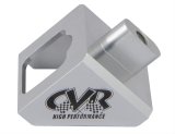 CVR Passing Gear Cable Brackets 641CL Bracket, Aluminum, Clear Anodized, Each thumbnail 1