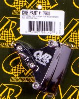 CVR Billet Timing Pointers TP3800S Pointer, Aluminum, Black, Chevy, Small Block, 8 in. Balancer, Fits Covers, Each thumbnail 3