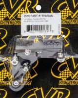 CVR Billet Timing Pointers TP4700S Pointer, Aluminum, Black, Chevy, Big Block, 7 in. Balancer, Fits Covers, Each thumbnail 2