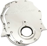 CVR Timing Covers TC2454CL Cover, Billet Aluminum, 2-Piece, Chevy, Big Block, Each thumbnail 3