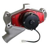 CVR Proflo Maximum Water Pumps 7554R Electric Pump, Maximum, Billet Aluminum, Red Anodized, 60 gpm, Chevy, Big Block, Each thumbnail 2