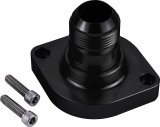 CVR Thermostat Housings TSH5SABK Housing - Chevy LS Straight - 16AN - Black thumbnail 2