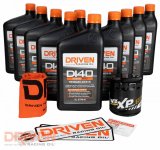 Driven Racing Oil Change Kits 21045K Engine Kits, Canister Filter, 0W40, Synthetic, 10 qts., Chevrolet, 6.2L Gen V, Kit thumbnail 1