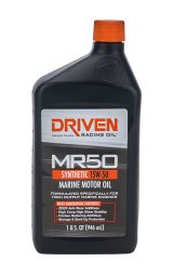 15w50 Driven Racing Oil MR50 Marine High Performance Motor 02606 Engine Oil, Performance, Synthetic, 15W50, 1 qt., Each thumbnail 2