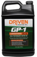 50 Driven Racing Oil GP-1 High Performance Conventional Motor 19516 Engine Oil, Conventional, Mineral, 50W, 1 Gallon, Each thumbnail 1