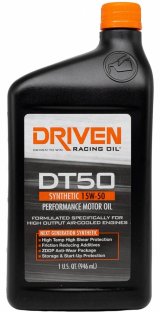 15w50 Driven Racing Oil DT50 Synthetic Air-Cooled High Performance Motor 02806 Engine Oil, DT50, Synthetic, for Engines, Performance, Temperature, 15W50, 1 Quart, Each thumbnail 2
