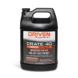 10w40 Driven Racing Oil Crate 40 Full Synthetic High Performance Motor 22408 Engine Oil, 40, 10W-40, Synthetic, ZDDP Enhanced, 1 Gallon, Each thumbnail 1
