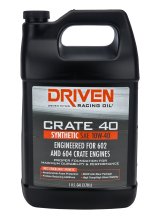 10w40 Driven Racing Oil Crate 40 Full Synthetic High Performance Motor 22408 Engine Oil, 40, 10W-40, Synthetic, ZDDP Enhanced, 1 Gallon, Each thumbnail 3