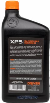 20w50 Driven Racing Oil XP5 Semi-Synthetic Motor 00906 Engine Oil, XP5, Semi Synthetic, 20W50, 1 qt., Each thumbnail 2