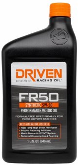 5w50 Driven Racing Oil FR50 High Performance Motor 04106 Engine Oil, Performance, Synthetic, 5W50, 1 qt., Each thumbnail 2