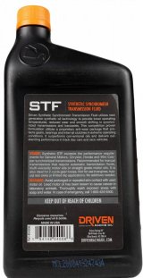 Driven Racing Oil STF Syncromesh Transmission Fluid 04006 Fluid, STF, Syncromesh, Manual, Synthetic, 1 Quart, Each thumbnail 1