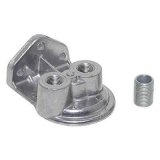 Perma-Cool Remote Oil Filter Brackets 1211 Mount, Single Filter, 1/2 in. NPT Inlet/Outlet, 3/4 in.-16 Thread Filter, Each thumbnail 2