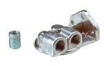 Perma-Cool Remote Oil Filter Brackets 1711 Mounting Bracket, Single, Aluminum, 1/2 in. NPT, Inlet/Outlet Ports Facing Right, Each thumbnail 2