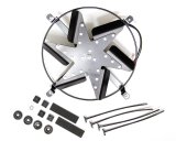 12 Inch 3,300 CFM Perma-Cool High Performance Electric Fan 19112 Fan, Electric, Single, cfm., 12.5 in. Width, 12.5 in. Height, Pusher/Puller, Each thumbnail 2