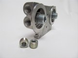 Perma-Cool Remote Oil Filter Brackets 1226 Dual Mount, 1-16 in. Thread, 1/2 in. NPT Ports, Each thumbnail 2