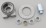 Perma-Cool Sandwich Oil Adapters 189 Adapter, Filter, Sandwich, Aluminum, Natural, Multiple Thread Sizes, 3/8 in. NPT Inlet/Outlet, Each thumbnail 1