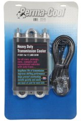 Perma-Cool Heavy-Duty Transmission Coolers 1301 Fluid Cooler, Transmission, Tube and Fin, Aluminum, Natural, 7 in. x 14 in. x 1 1/2 in., Each thumbnail 2