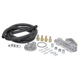 Perma-Cool Oil Filter Relocation Kits 10756 Kit, 2 Capacity, Aluminum Bracket, Hose, Fittings, Dodge, Diesel, Kit thumbnail 1