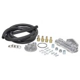 Perma-Cool Oil Filter Relocation Kits 10756 Kit, 2 Capacity, Aluminum Bracket, Hose, Fittings, Dodge, Diesel, Kit thumbnail 2
