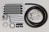 Perma-Cool Engine Oil Coolers 10189 Fluid Cooler, Engine, Tube and Fin, Aluminum, Natural, 7 in. x 14 in. x 1 1/2 in., Kit thumbnail 1