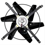 16 Inch 2,950 CFM Perma-Cool High Performance Electric Fan 19115 Fan, Single, in. Diameter, Reversible, cfm, Aluminum Blade, Kit thumbnail 1