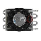 Perma-Cool Maxi-Cool Six Pass Fluid Coolers 13211 Cooler, 1,100 cfm Fan, Tube and Fin, Aluminum, Natural, 7 1/2 in. x 12 in. x 1 1/2 in., Each thumbnail 1