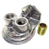Perma-Cool Remote Oil Filter Brackets 1213 Mount, Single Filter, 1/2 in. NPT Inlet/Outlet, 13/16 in.-16 Thread Filter, Each thumbnail 1